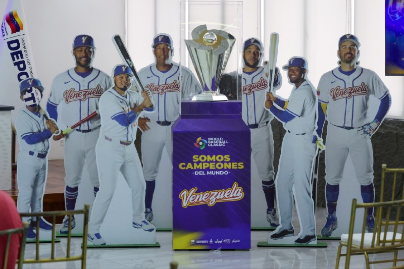 Trofeo de los Campeones del Mundo inicia el recorrido por toda Venezuela