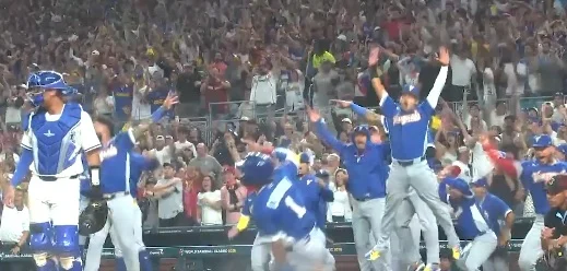 Venezuela clasifica a su primera final del Clásico Mundial de Béisbol