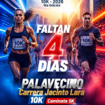 Palavecino se convierte en el epicentro del running regional con la quinta edición de los 10K Jacinto Lara