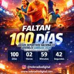 La cuenta regresiva toma fuerza a 100 días de los Juegos Deportivos Nacionales Juveniles