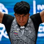 Venezolano Ángel Rodríguez se proclama Campeón Mundial junior de Pesas