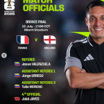 La terna arbitral venezolana liderada por Jesús Valenzuela impartirá justicia en el partido por el tercer lugar en el Mundial 2026