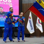 Gómez y Baumgartner encabezan la delegación de Venezuela como abanderados a los Juegos Suramericanos Santa Fe 2026