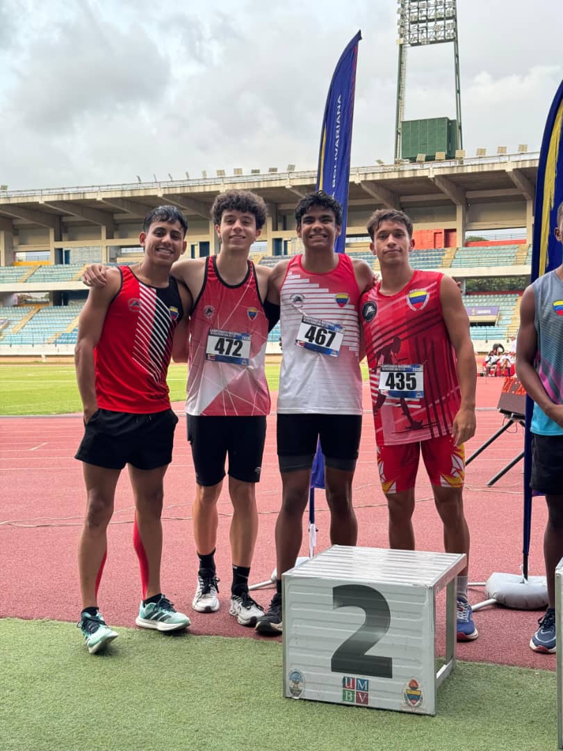 Lara se titula campeón nacional de atletismo Sub 18 en Caracas con cinco medallas de oro