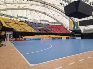 Lara lista para el Sudamericano de Futsal Masculino Sub-20 en el Domo Bolivariano