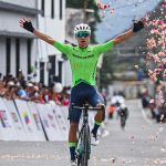 Colombiano José Misael Urián domina en Carache y se viste de líder en la Vuelta a Venezuela
