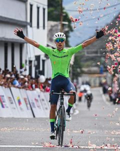Colombiano José Misael Urián domina en Carache y se viste de líder en la Vuelta a Venezuela